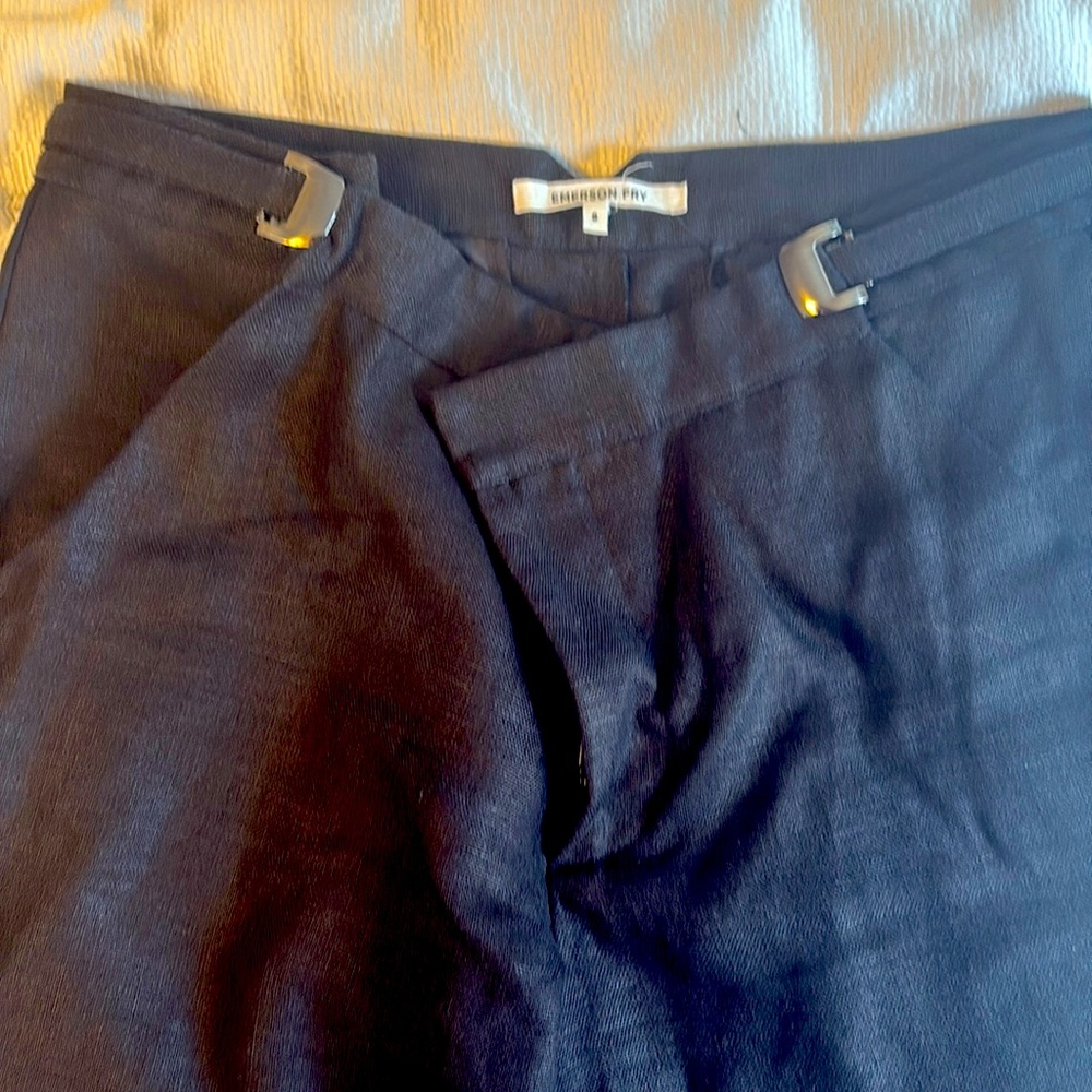 Emerson fry jagger pants black tux